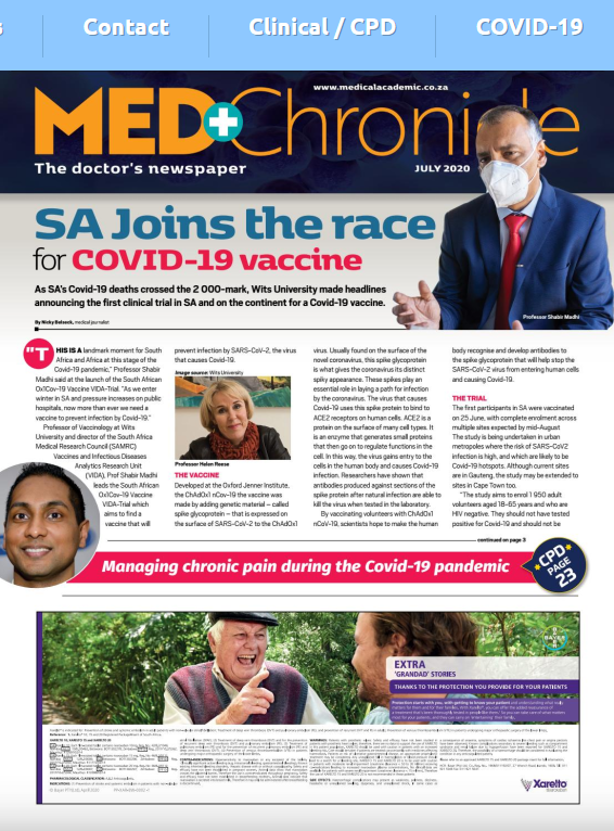 Medical Chronicle July 2020 - Medical Academic