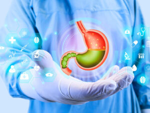 Illustration of GERD diagnosis process 