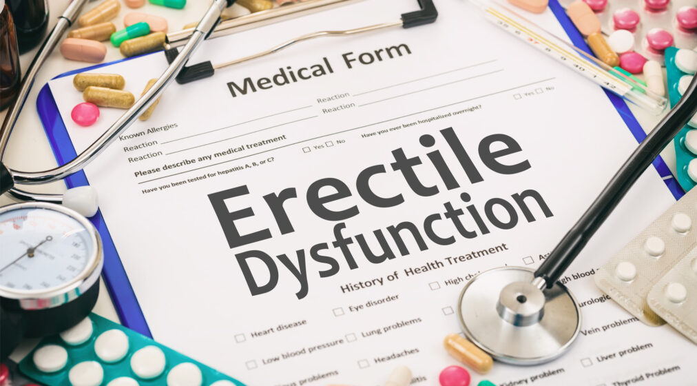 medical form with Erectile dysfunction as a topic