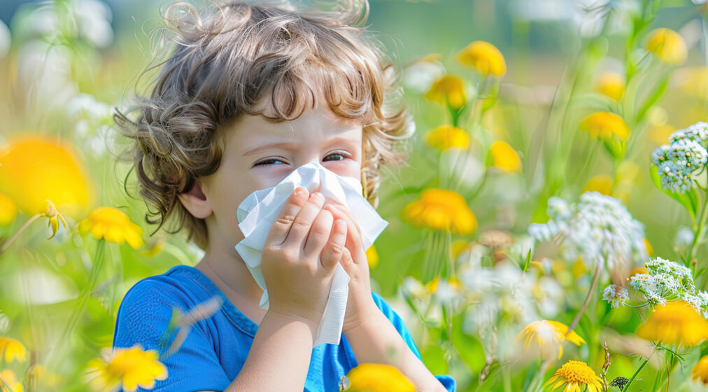 Dr Thulja Trikamjee presenting a webinar on emerging trends in the diagnosis and management of spring allergies